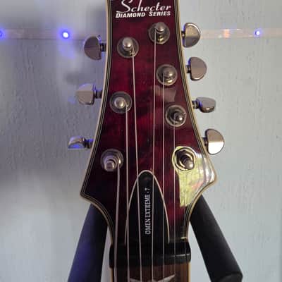Schecter Omen Extreme-7 2010 - Present - Black Cherry image 4