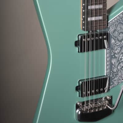 Ernie Ball (2019) Mariposa Electric Guitar - Durado Green image 8