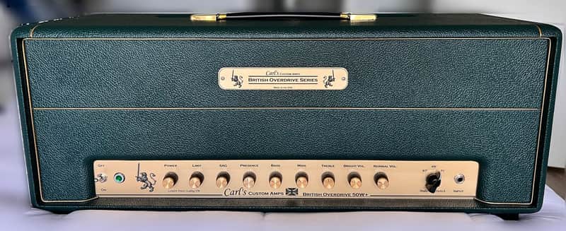 Carl's Custom Amps British Overdrive Plexi 50w+ (2023) British Racing Green MINT! image 1