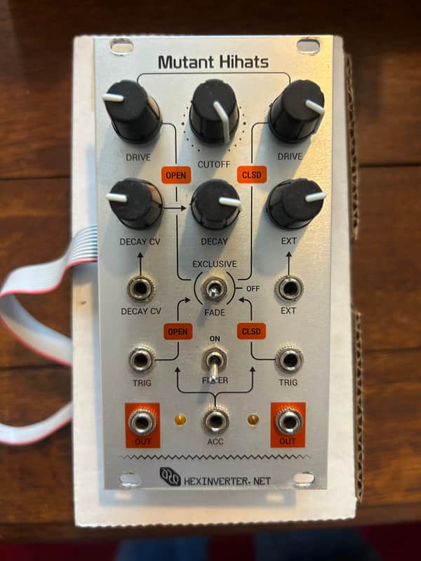 Hexinverter Mutant Hihats 2010s - Silver image 1