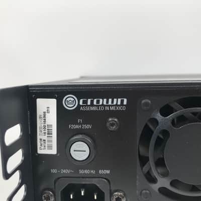 Crown DCI4x300 B-Stock, 4Ch, 300W @ 4Ω Analog Power Amplifier image 7