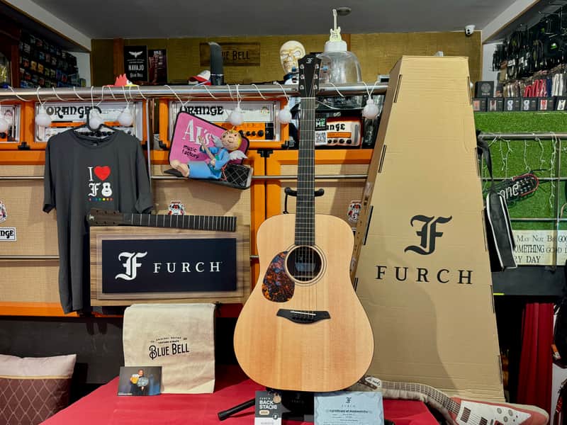 Furch Guitars BLUE LH D SW EAS VTC Lefty Dreadnough  (CUSTOM ORDER for Al’s Music Factory) UNIQUE IN THE WORLD !!! image 1