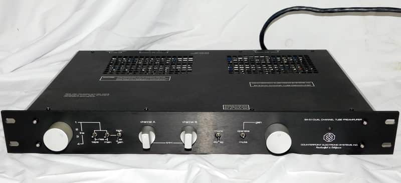 Counterpoint SA-5.1 tube preamplifier recently serviced image 1