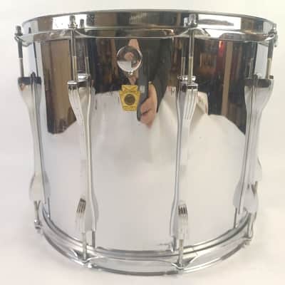 Ludwig 12x15" Ludalloy #425 Tom Drum Keystone Badge Vintage'69 Rack/Tenor Chrome image 1