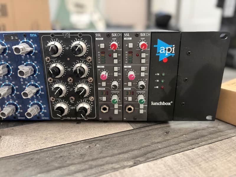 Solid State Logic SiX CH 500-Series Channel Strip Module 2021 - Present - Black image 1