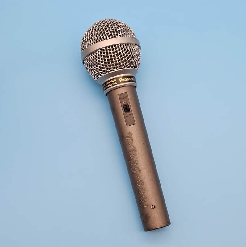 ☆Vintage 1980s Panasonic National WM-1325 Dynamic Mic - Made | Reverb