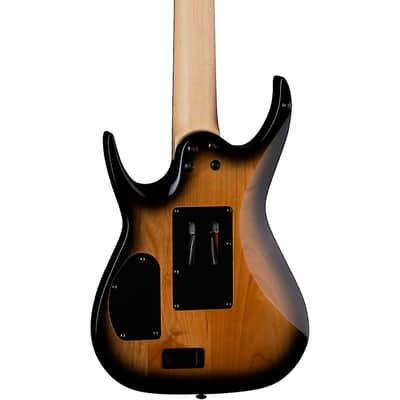 Dean Exile Select 7-String Electric Guitar Regular Natural Black Burst image 2