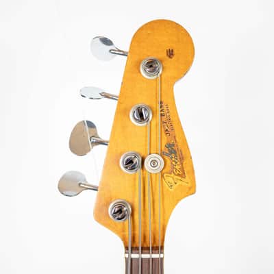 Fender 1966 Jazz Bass Fiesta Red image 5