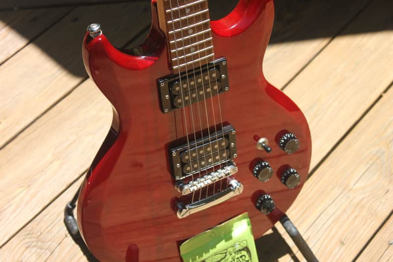 Ibanez GAX70TR 2004 Transparent Red image 1