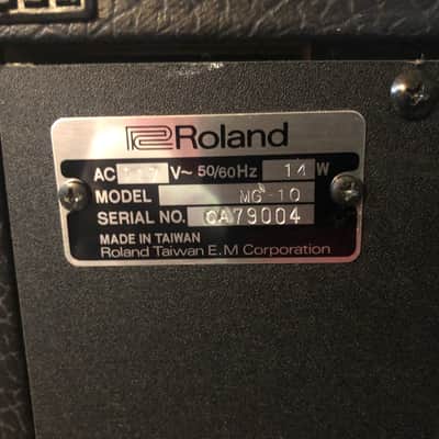 Boss MG-10 10-watt 2x5" Guitar Combo Amp 1990s - Black image 6