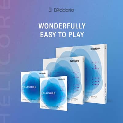 D'Addario Helicore Viola String Set, Medium Scale, Medium Tension image 2