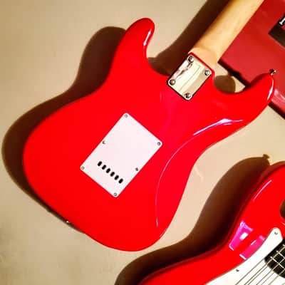 🎸+Amp! Unmarked S Series Electric Guitar +Whammy / Tremolo +Rosewood FB +Soft Case/Gg Bag +Strap +Cable +Pick!🎸 image 9