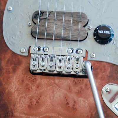 GB Liuteria Traditional Strato Vegatrem - Camphor burl image 12