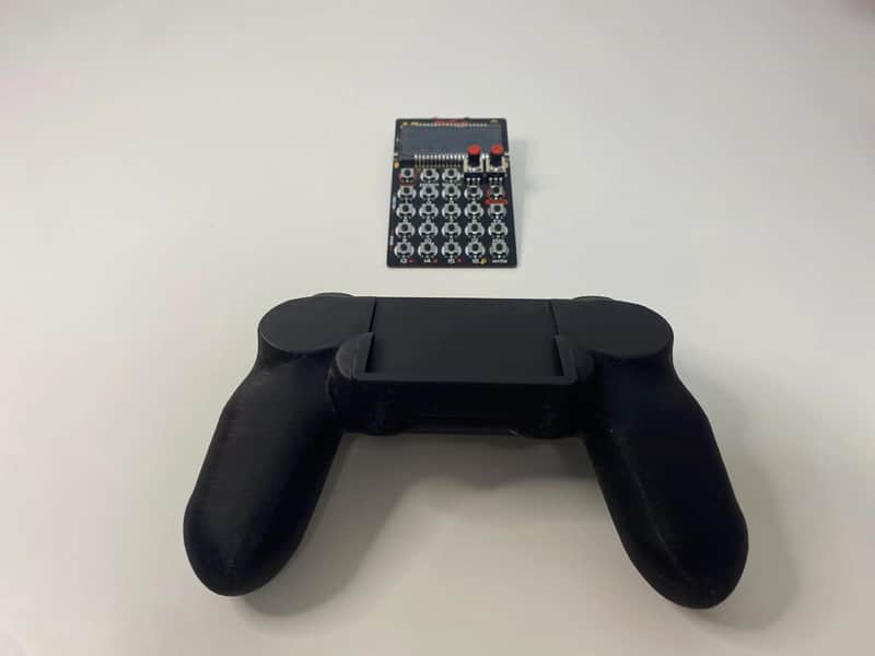 3D-Printed Controller Grip Case for Pocket Operator – Ergonomic Handheld Gamepad Design for Enhanced Gameplay image 1