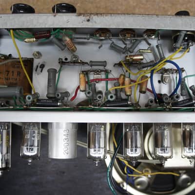 1960's No Name All Tube Amp MIJ Reverb & Tremolo image 11
