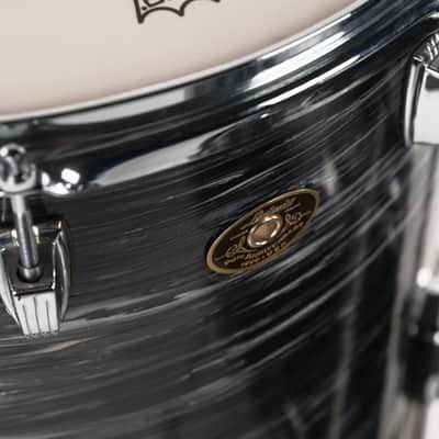 Ludwig 90th Anniversary Limited Edition Classic Maple Vintage Black Oyster Pearl Owned by Travis Barker image 4