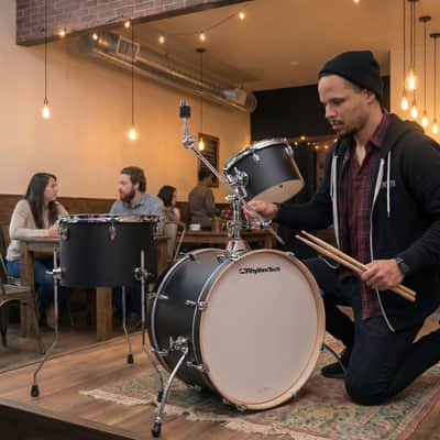 RhythmTech RTLVDK | SessionGo Drum Kit. New with Full Warranty! image 9