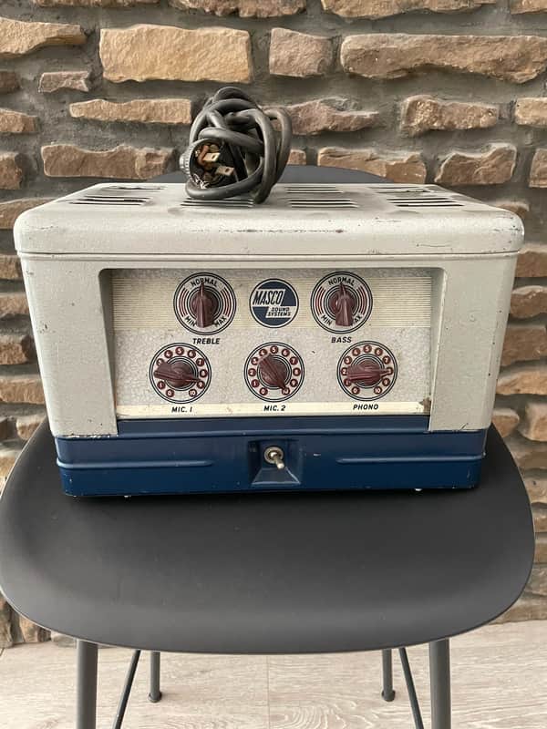 Vintage Masco MA-17N Amp Very Good Vintage Condition image 1