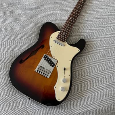 Fender Thinline Deluxe Telecaster MIM 2018 - Sunburst image 9