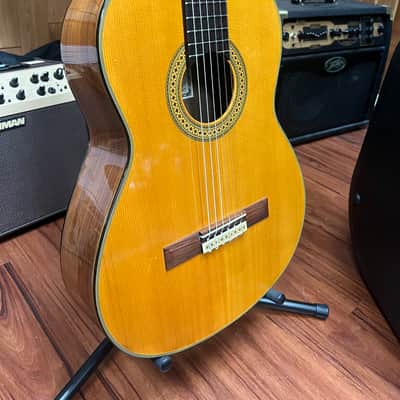 Yamaha GD-20 Grand Concert Classical Guitar w/pickup 1990-2001 - Natural w/hard case image 4