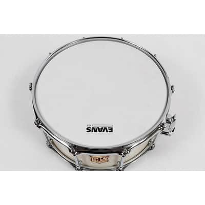 SJC Drums Tour Series Snare Drum Regular 14 x 6.5 in. Antique White image 4