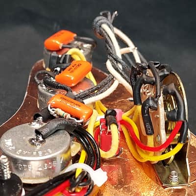 Rock'n R Guitars Loaded SSS for Strat Pickguard W/GM Alnico 5 62z's & Mods 2026 - White image 5