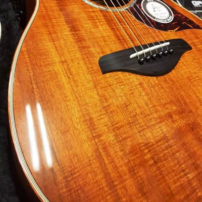 Yamaha  AC4K Solid Koa Limited Edition 39/80 image 2