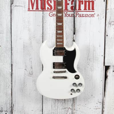 Epiphone 2019 SG G-400 PRO Electric Guitar Alpine White Finish with Gig Bag image 4