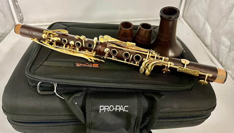 Original Backun BK1 Model Bb Clarinet Cocobolo Wood with Gold Keys image 1