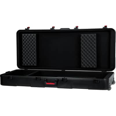Gator TSA Series ATA Molded Polyethylene Keyboard Case w/ Wheels for Extra Deep 76-note Keyboards GTSA-KEY76D image 4