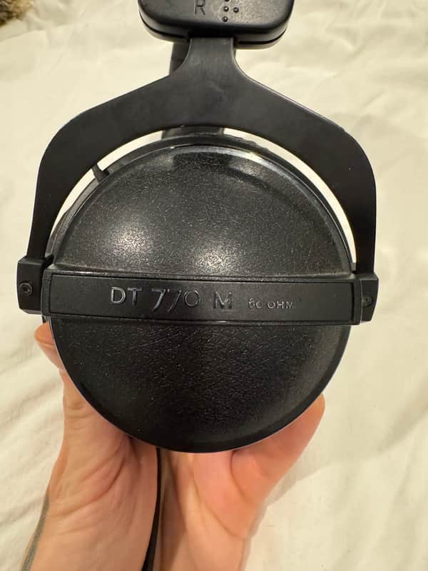 Beyerdynamic DT 770M Closed Back Headphones 2010s - Black image 1