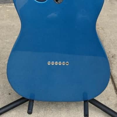 Fender American Vintage II 1972 Telecaster Thinline, Lake Placid Blue w/Case image 2