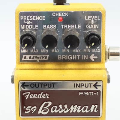 Boss FBM-1 Fender '59 Bassman Guitar Effect Pedal ZV40760 image 3