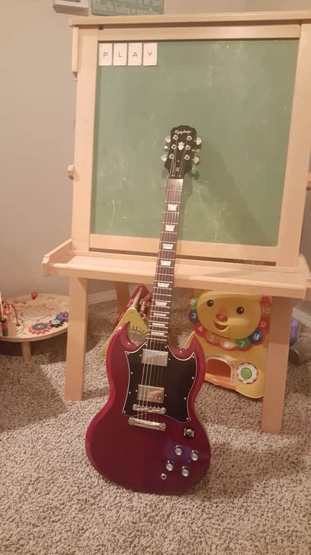 Epiphone SG Custom Shop   Cherry image 1
