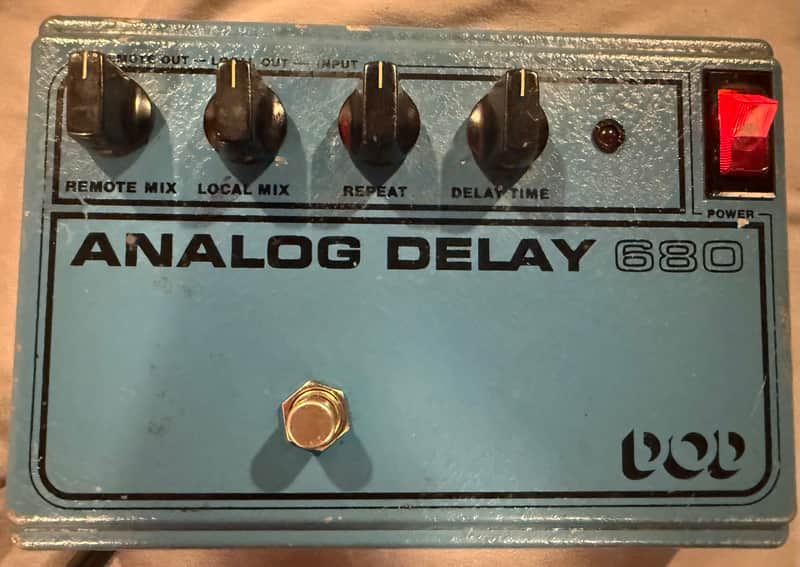 DOD Analog Delay 680 1979-1982 - Blue
