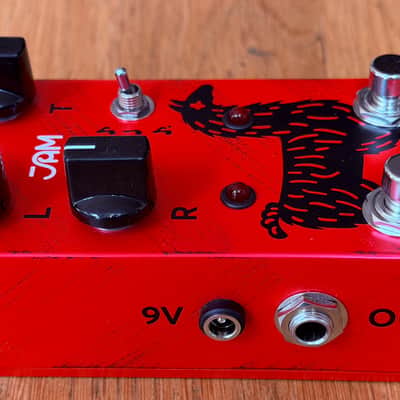 JAM Pedals Delay Llama mk.3 2022 - Red / Black image 5
