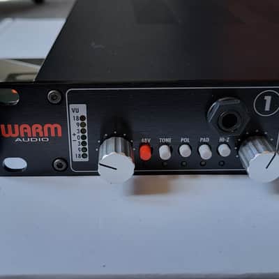 Warm Audio WA-412 4-Channel Mic Preamp 2016 - Present - Black image 5