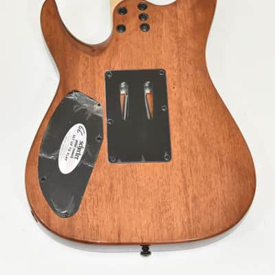 Schecter C-6 Pro FR Electric Guitar Charcoal Burst B-Stock 1698 image 6