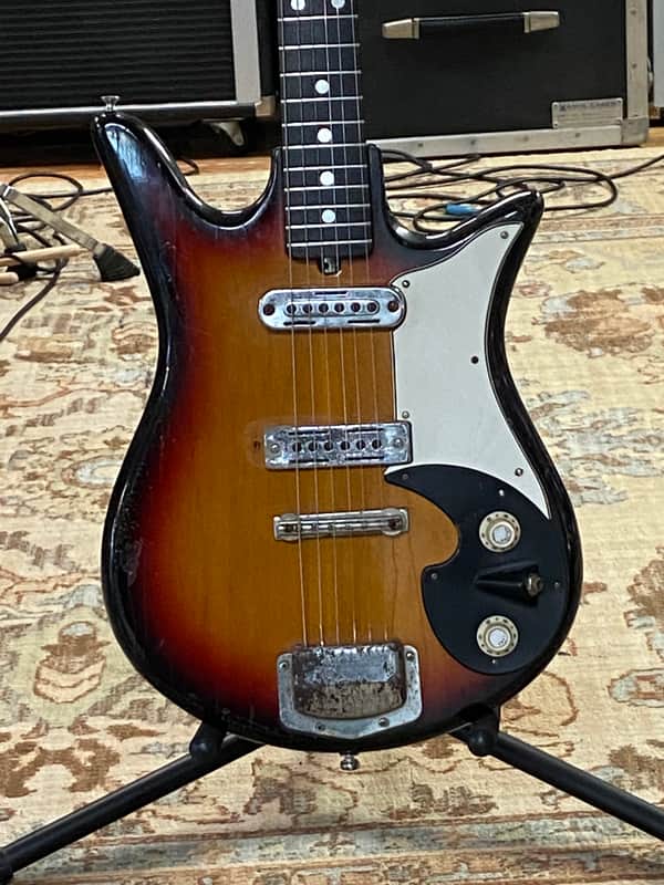 (Teisco) Del Ray E-110 1960 Sunburst image 1