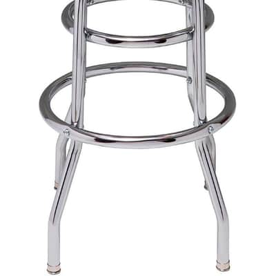 Fender Blackout Backrest Barstool w/ Embossed Logo, 30" image 1