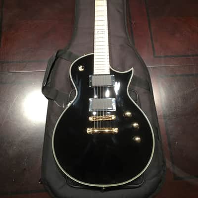 ESP LTD EC-1000 2012 Black (Maple Fretboard) image 6