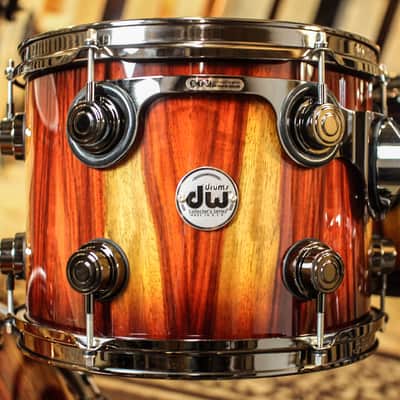 DW Collector's Vertical Candy Stripe Padouk - 22,10,12,16,6.5x14 - SO#1152133 image 5