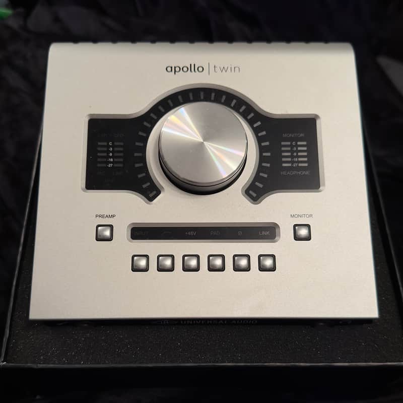 Universal Audio Apollo Twin DUO MKII Thunderbolt Audio Interface - Grey image 1