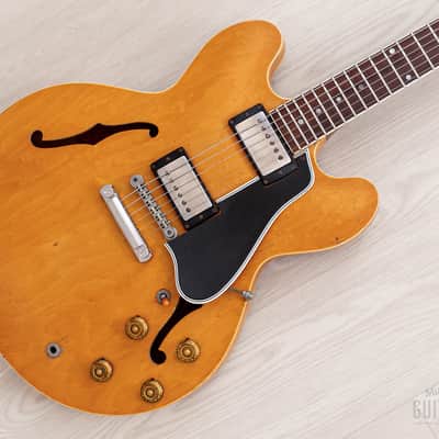 1958 Gibson ES-335 TDN Vintage Semi-Hollow Blonde Thin Top w/ PAFs, Case