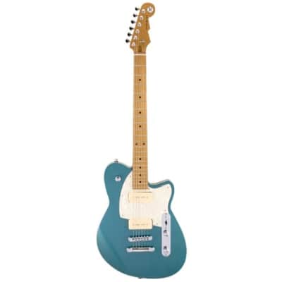 Reverend CHARGER 290 Electric Guitar (Deep Sea Blue) image 1