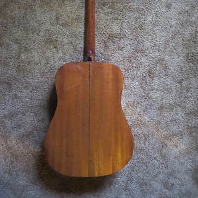 Sigma Martin DM-3M Acoustic Guitar 1980's Natural Mahogany image 11