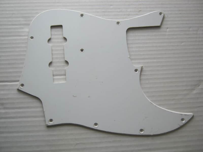 1 PLY WHITE PICKGUARD for JASS BASS image 1