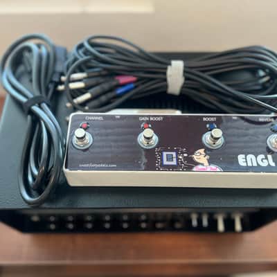 Engl Ironball Type E606 2-Channel 20-Watt Lunchbox Guitar Amp Head 2010s - Black Bild 3