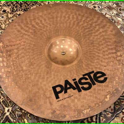 Paiste Signature Dimensions 20" Dry Ride Cymbal 2485g from 1999 ~ CONTROLLED DARK PING with Sound File! image 8