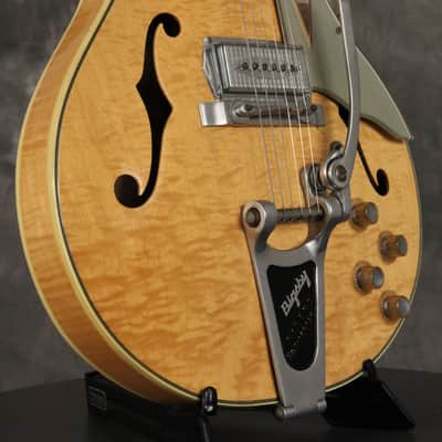 Kay Jazz II w/Barney Kessel Kleenex pickups 1960s Blonde image 20